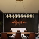 Loft Industry Modern - Stalactite 19 Line Chandelier